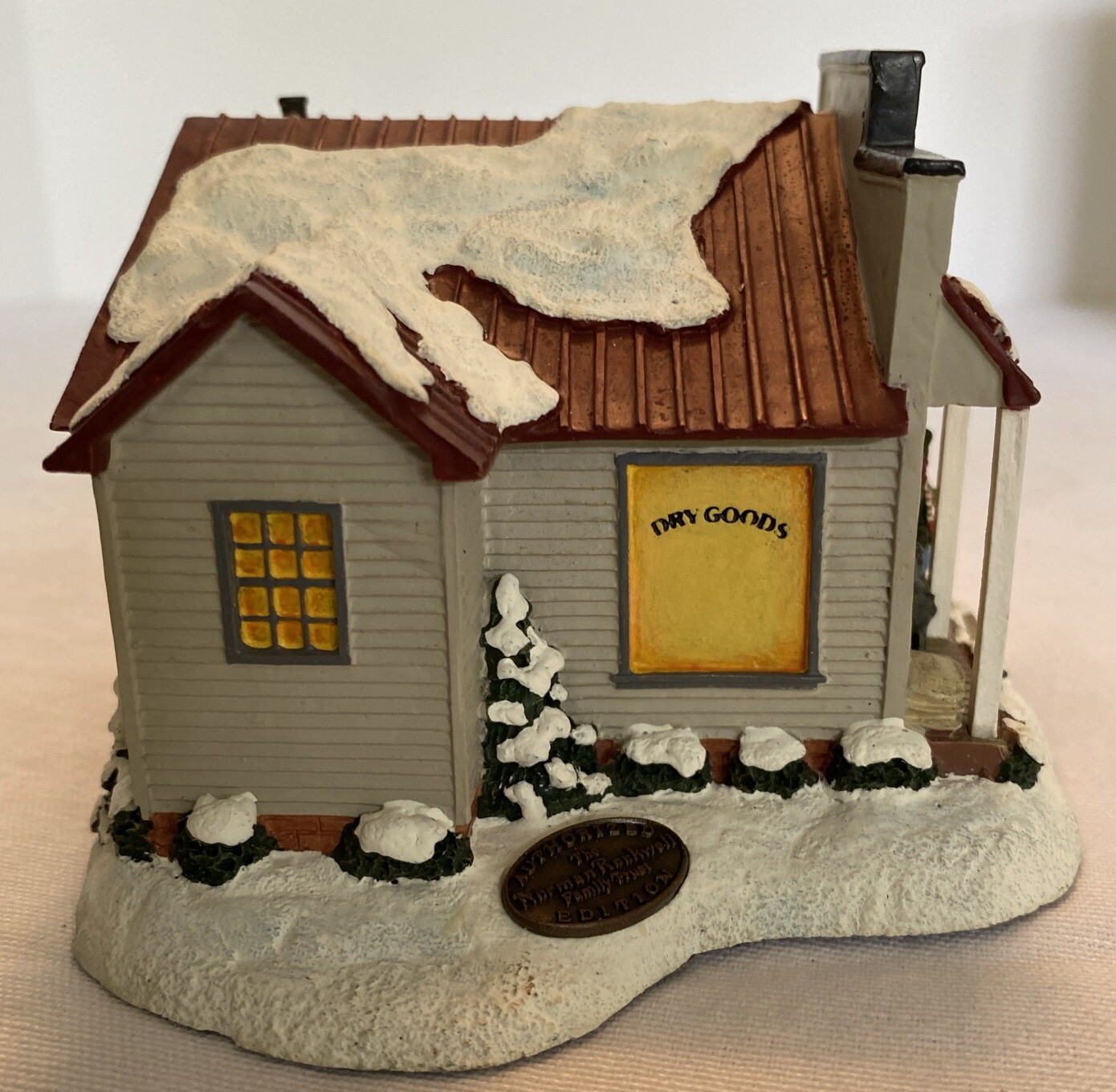 Rhodes Studios Norman Rockwell’s Home Town General Store in Box Vtg @140