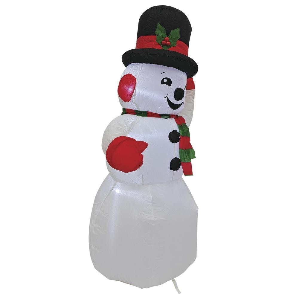 4′ Lighted LED Vintage Snowman Christmas Inflatable Fun Holiday Outdoor Decor