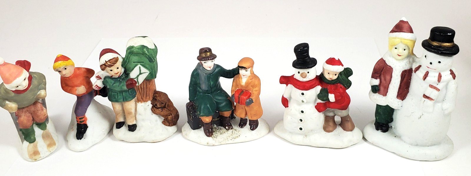 Christmas Town People & Accessories-58pc Mixed Lot -Lemax~Dept 56~O’Well~Other
