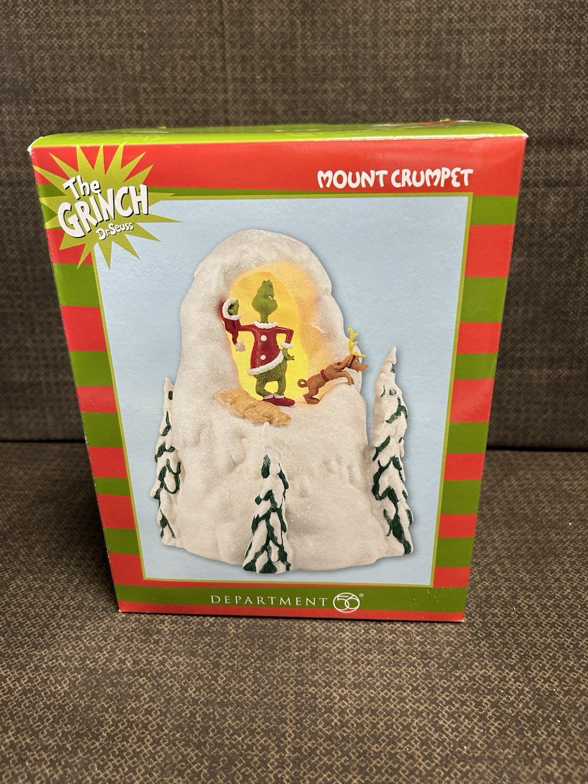 Department 56 Dr. Seuss The Grinch Village “MOUNT CRUMPET” #4029621 NEW