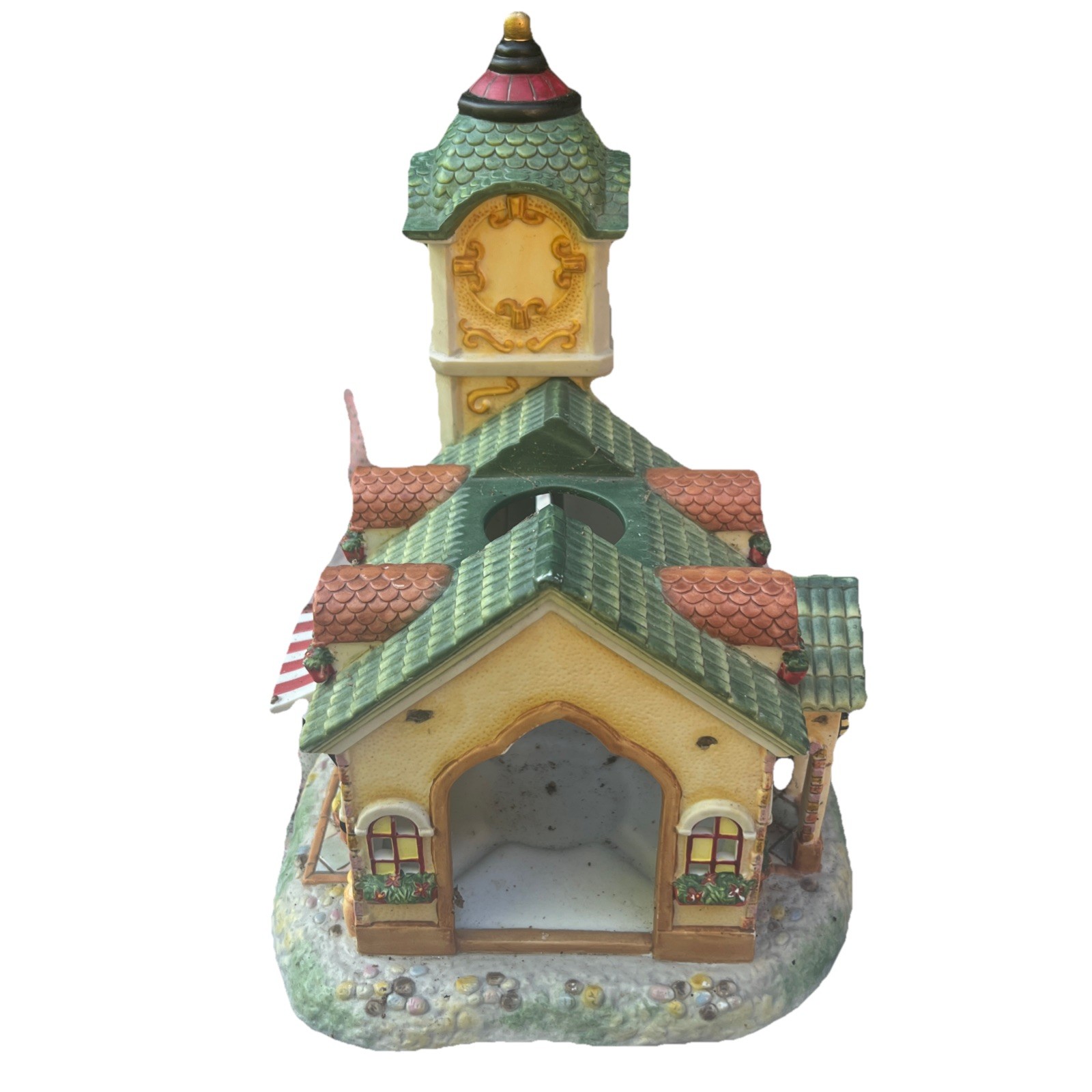 PartyLite Old World Village Collection The Clocktower P7887 – Retired