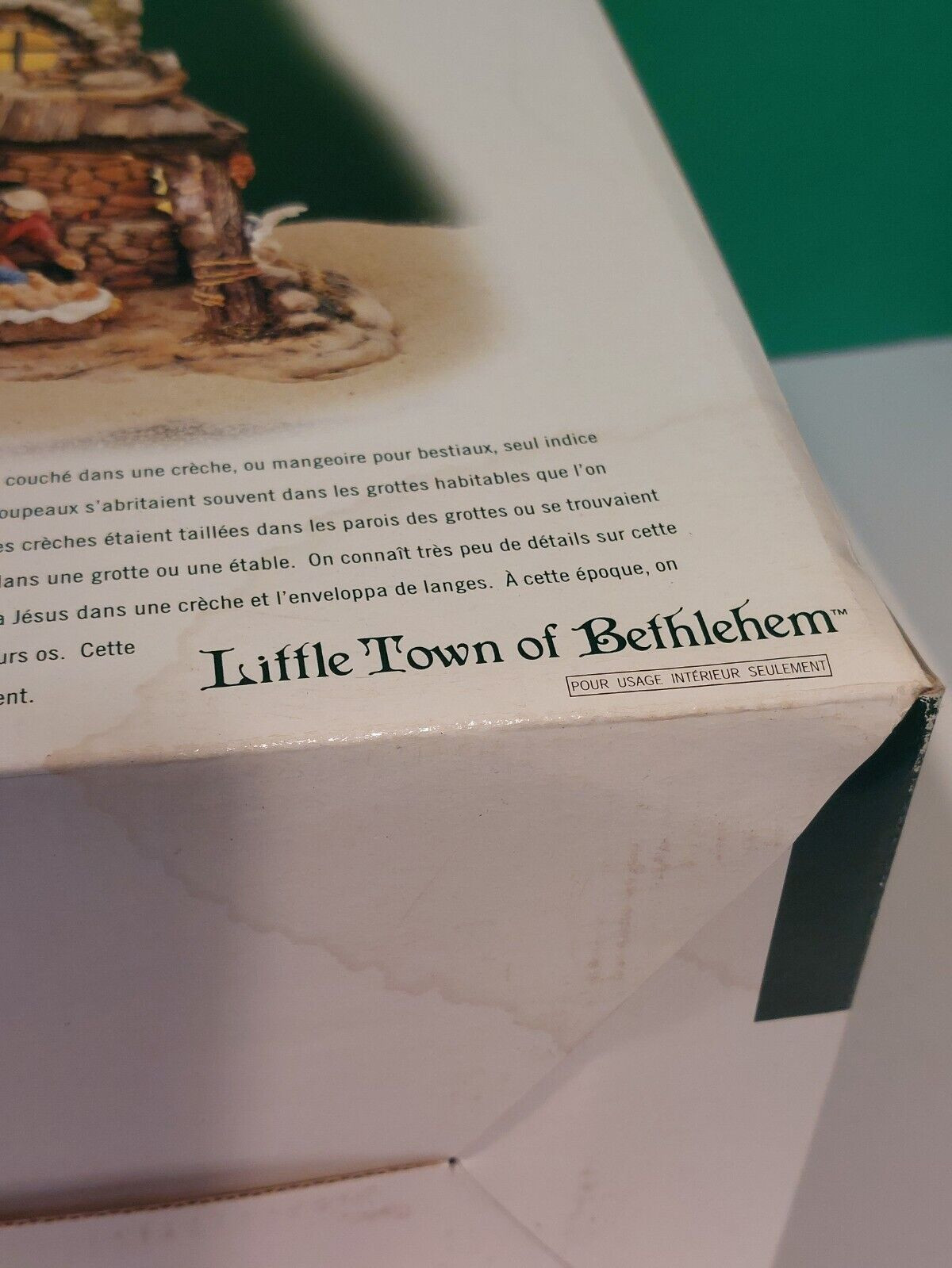 DEPT 56 the LITTLE TOWN OF BETHLEHEM Holy Family NATIVITY Stable Set NEW in BOX