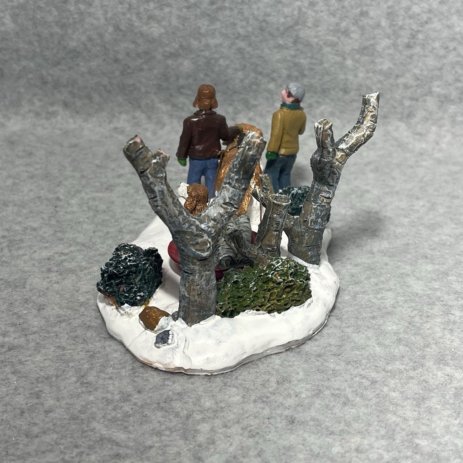 Lemax Christmas Village Mush Holidays Seasons 93761 Table Piece 2009 RETIRED