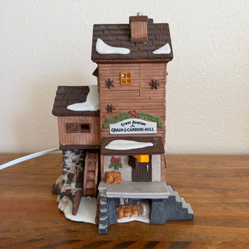 Dept 56 Dickens Village Series 1993 Great Denton Mill 5812-2