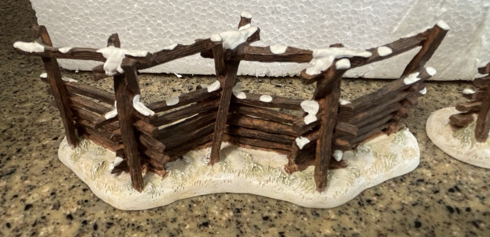 Dept 56 Corral Fence Western Cowboy Villages Accessory 6 Pieces Ranch