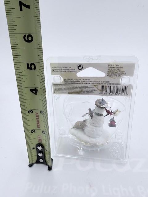 Lemax Christmas Village Fine Feathered Friends #32731 Snowman 2003