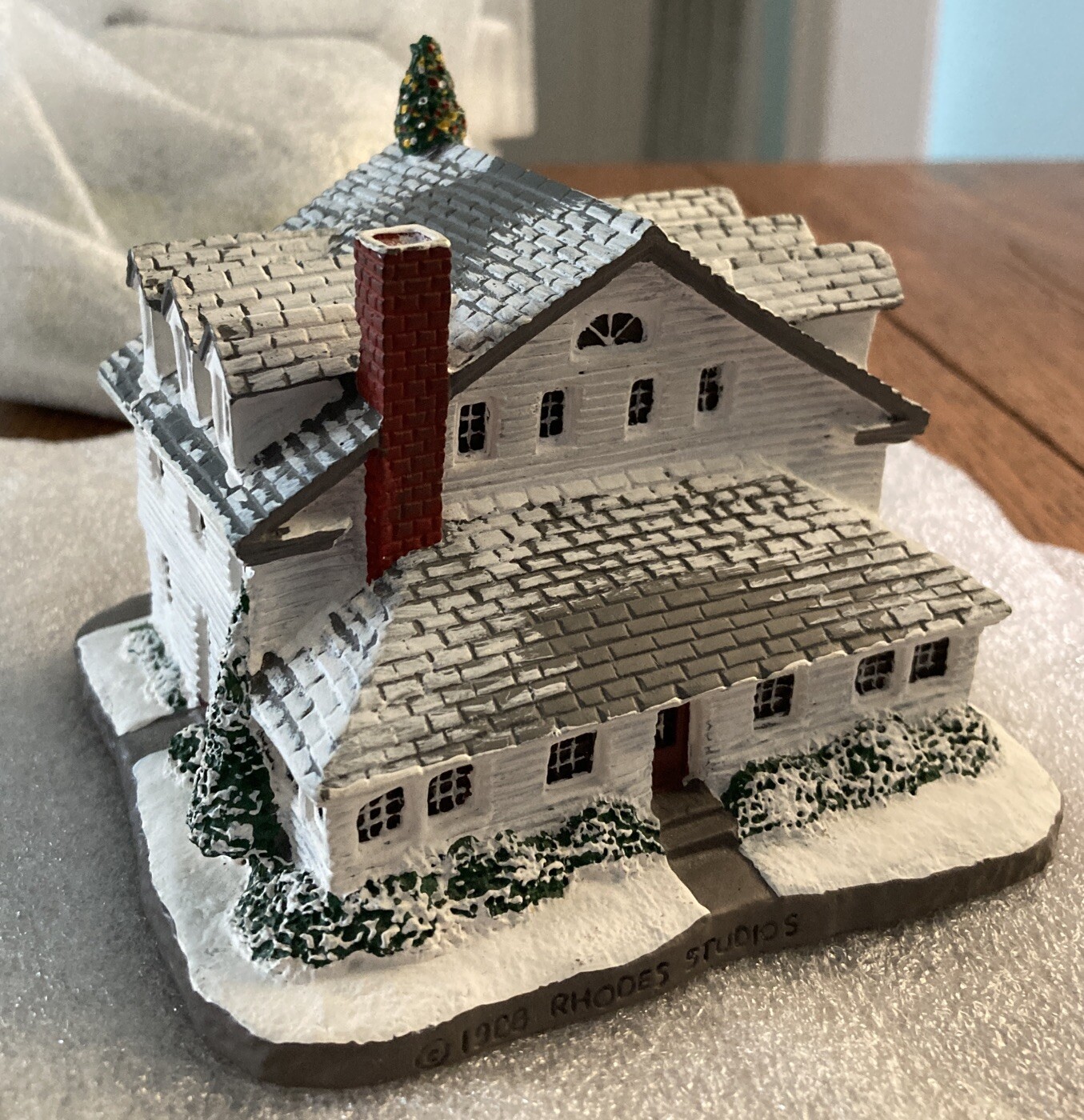 Rockwell’s Studio Norman Rockwell Christmas Village Main Street Collection 1988
