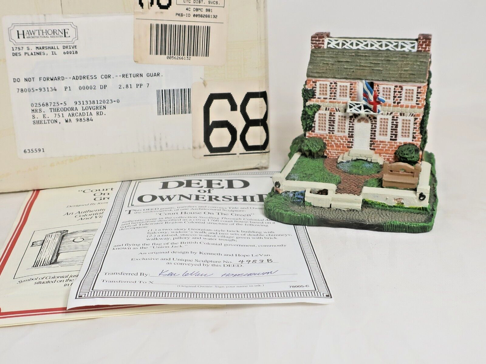Hawthorne Village ~ Architectural Register – 78005 Court House On The Green