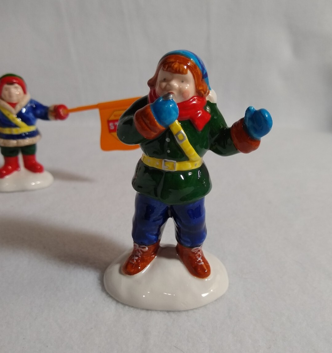 Department 56 “Safety Patrol” #5449-6 Snow Village Series Accessories Set no box