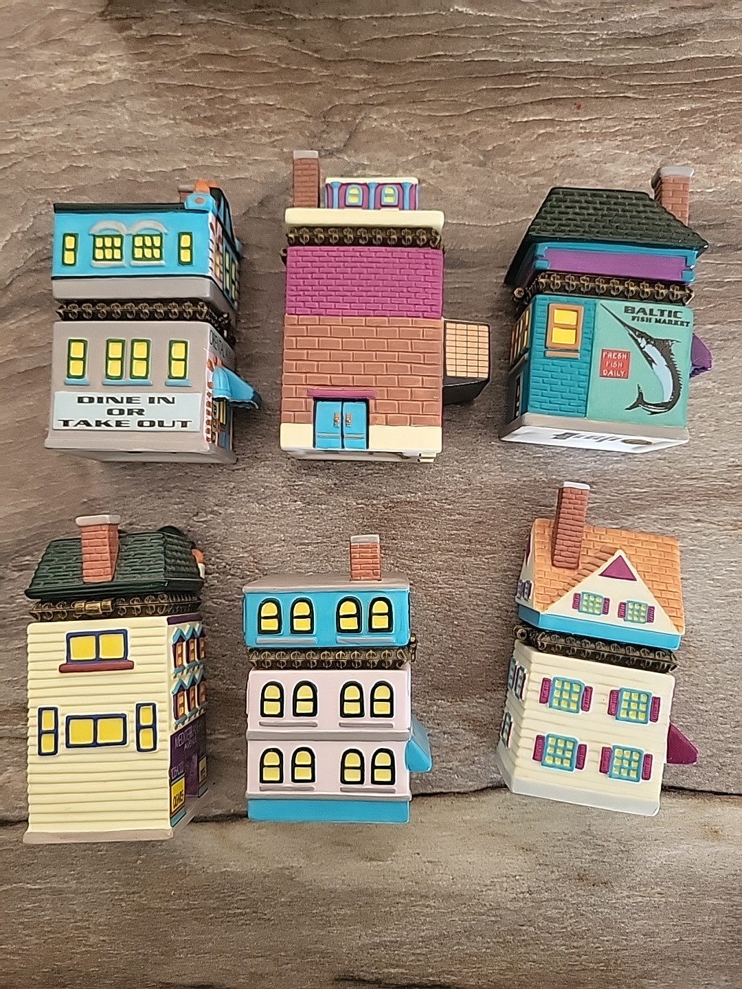 6 VTG Monopoly Series States Ave Mediterranean Vermont Oriental Virginia Baltic