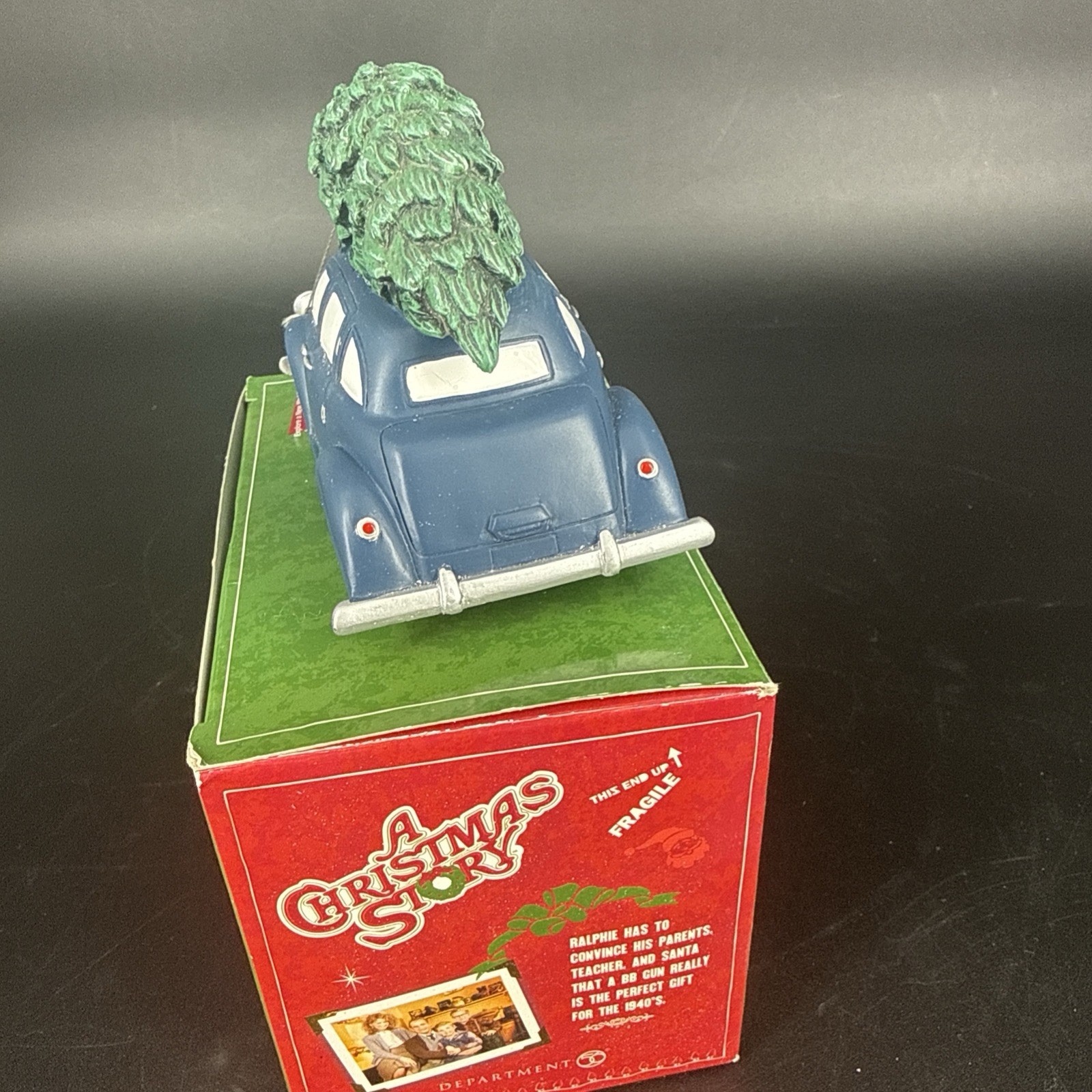 Dept 56 “ A Christmas Story” Bringing The Tree Home 2006 Retired Sears