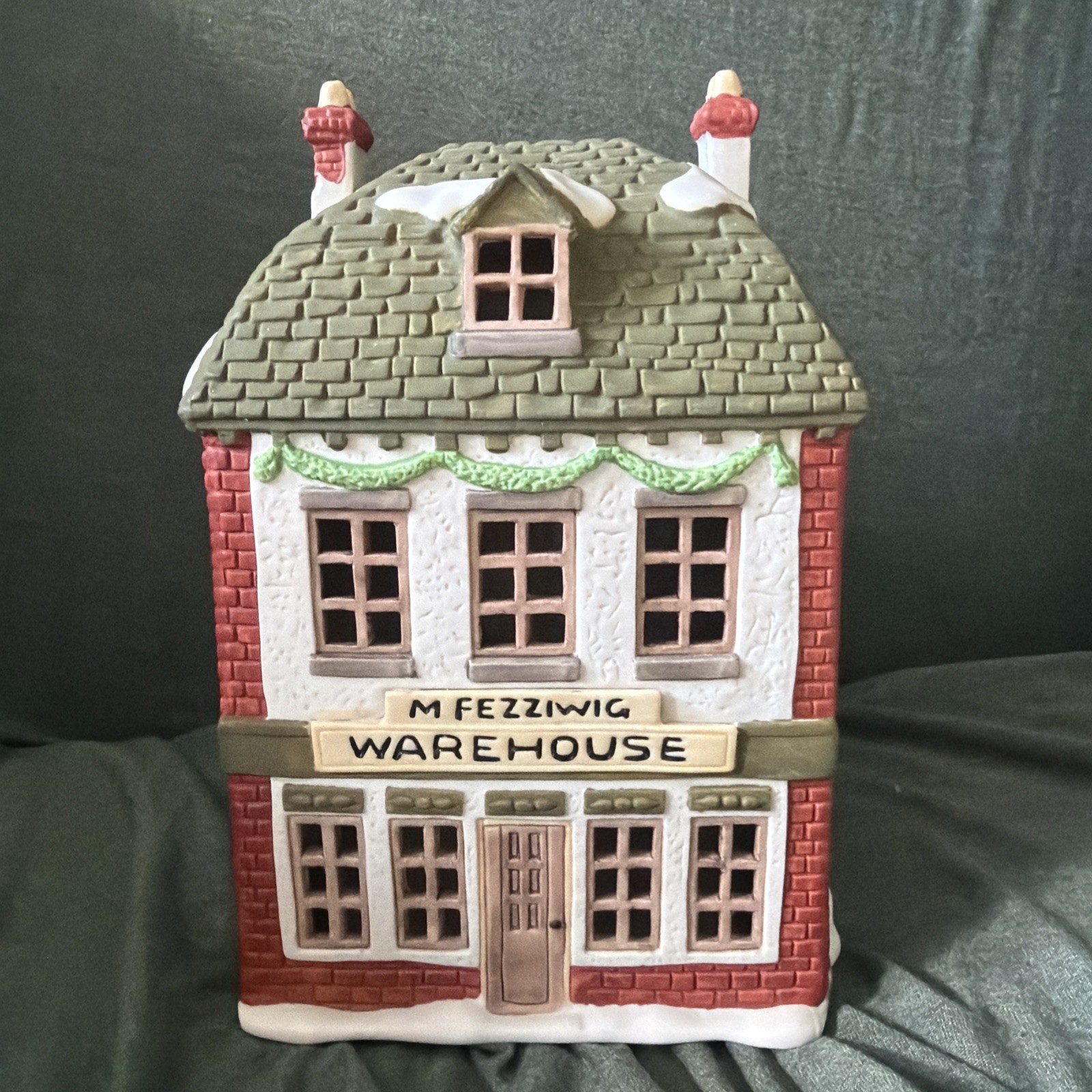 Department 56 Fezziwig’s Warehouse Dickens Village Series Handpainted Porcelain