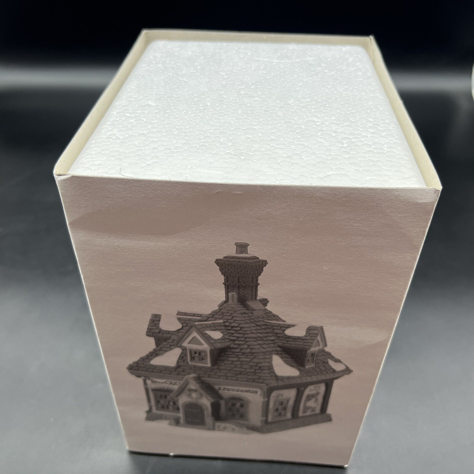 Dept 56 WM Wheat Cakes & Puddings 1993 Retired Dickens Village Bakery 5808-4