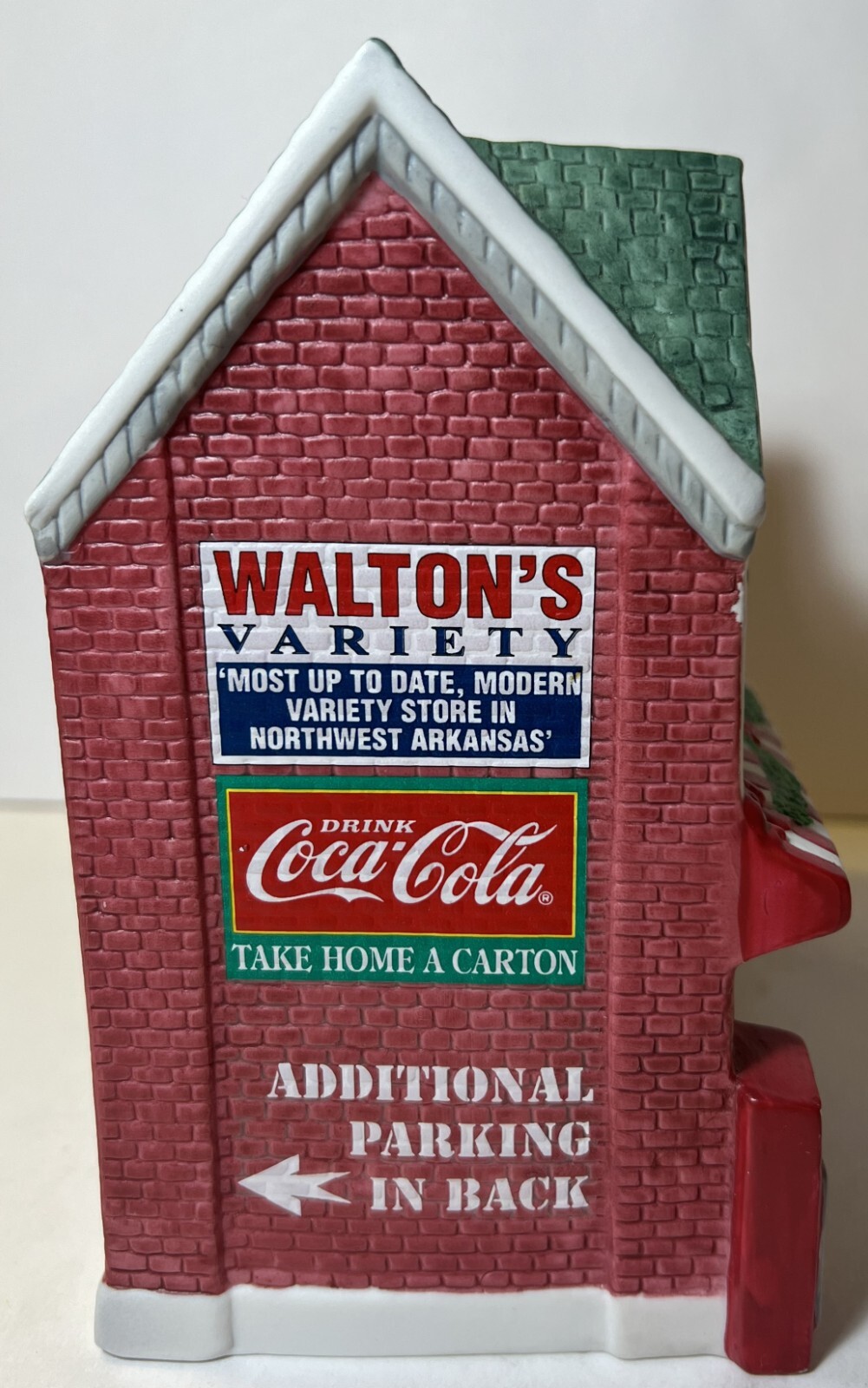Coca-Cola Town Square Collection Walton’s 5-10 Christmas Village – Retired 1996