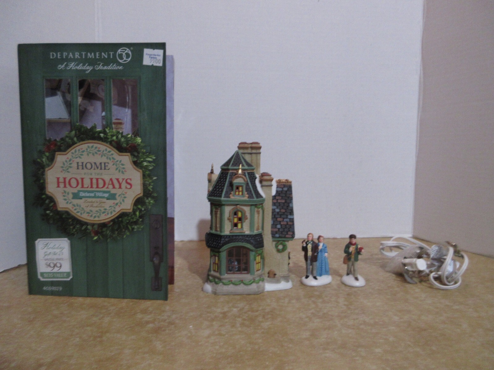 Dept. 56 Dickens Village 2017 Home For The Holidays 4059379 Excellent Signed