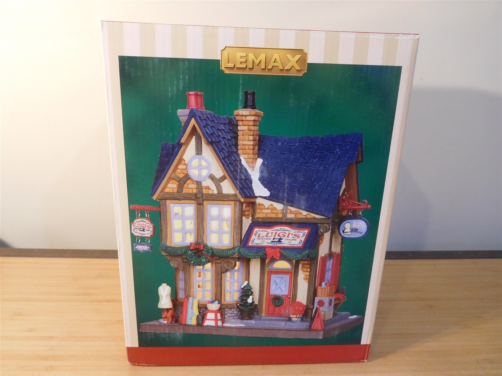 Lemax Village – Luigi’s Custom Tailor – 2013 – #35543 – NIB