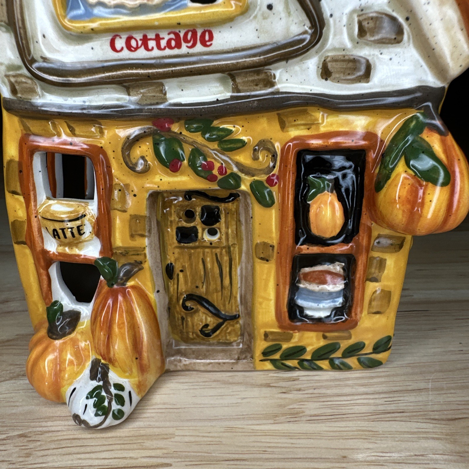Blue Sky Clayworks Pumpkin Spice Cottage Candle House 2022 Heather Goldmic Mint