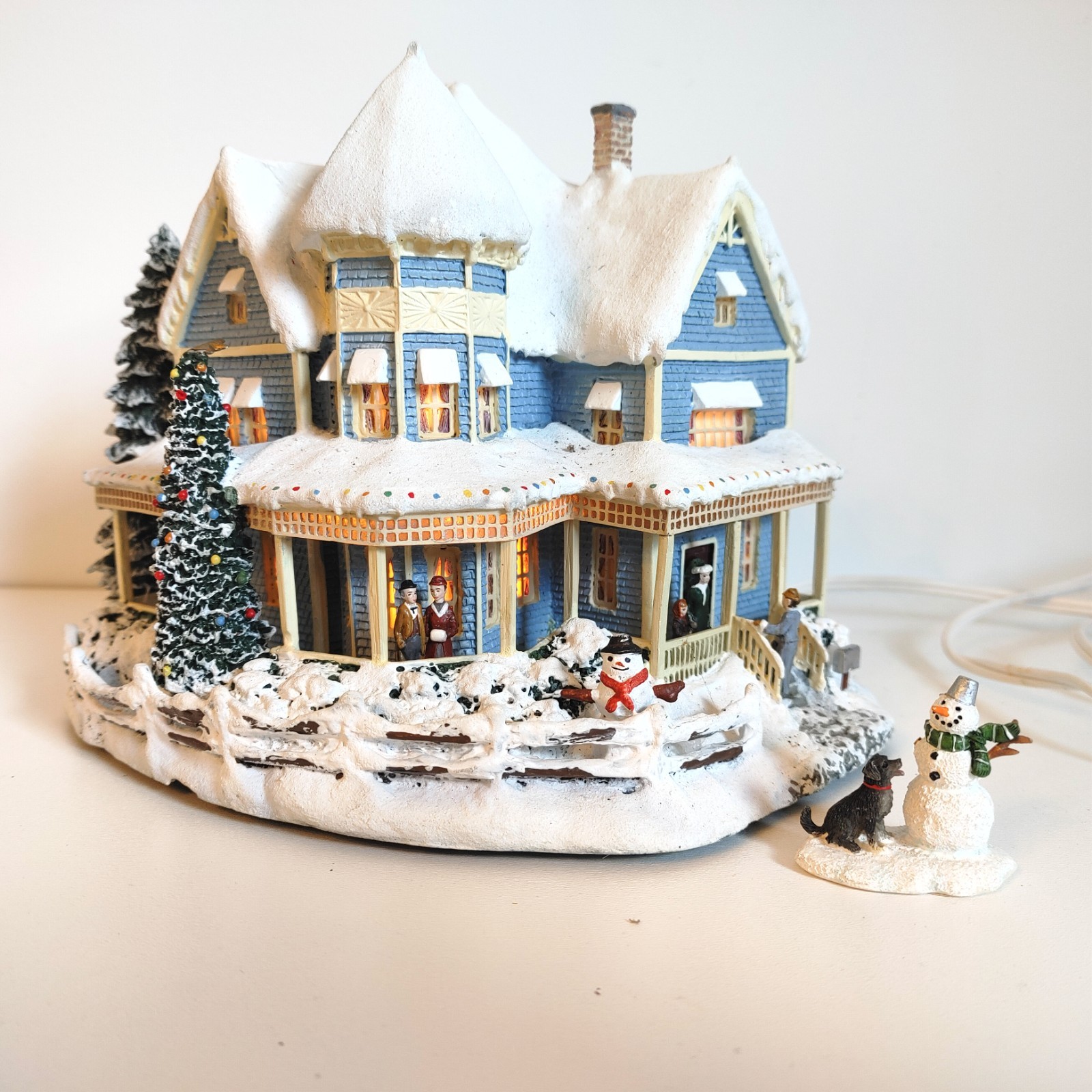 Thomas Kinkade Hawthorne Village Holiday Bed And Breakfast 2000 No Box