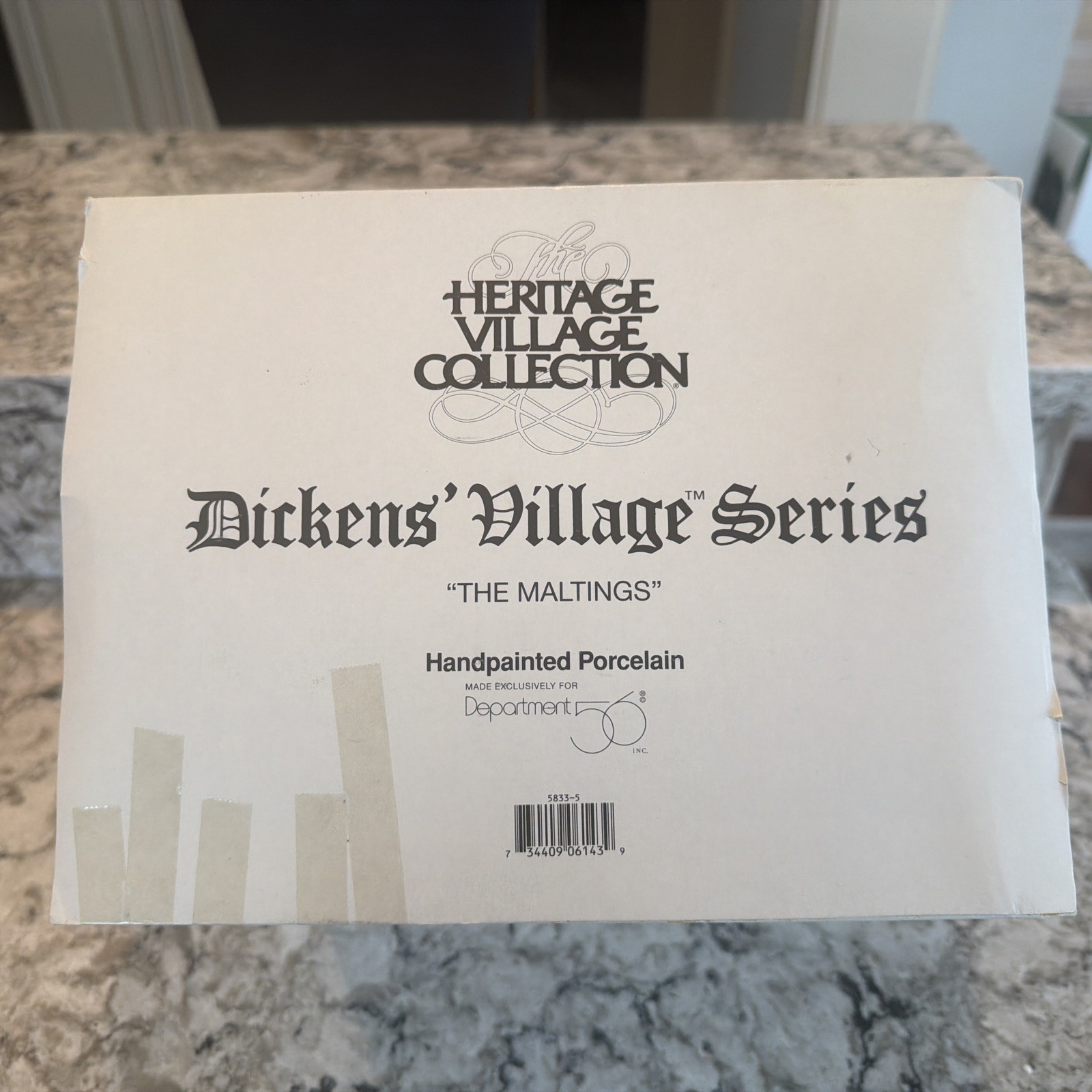 Dept 56 Dickens Village “The Maltings” #5833-5 Hand painted Retired
