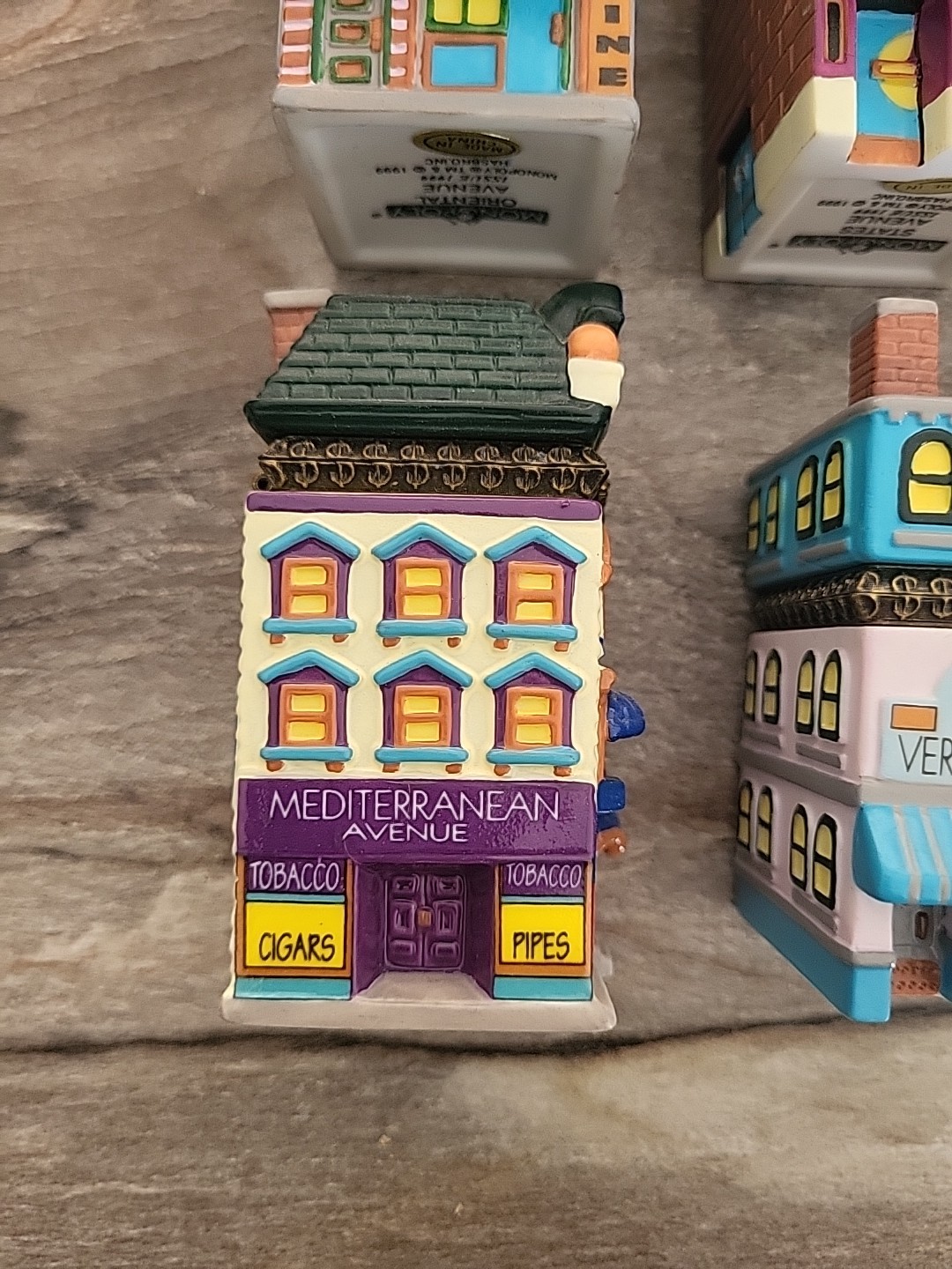 6 VTG Monopoly Series States Ave Mediterranean Vermont Oriental Virginia Baltic