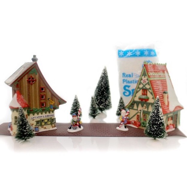 Dept 56 START A TRADITION SET Set/ 12 North Pole 56390 Candy Lane Vignette D56
