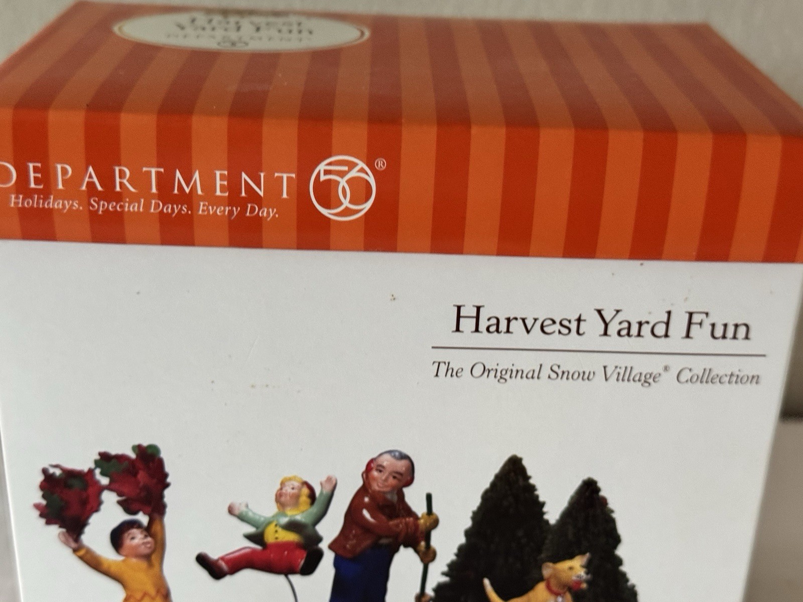 Department 56 ‘HARVEST YARD FUN’ Snow Village Collection – 55258