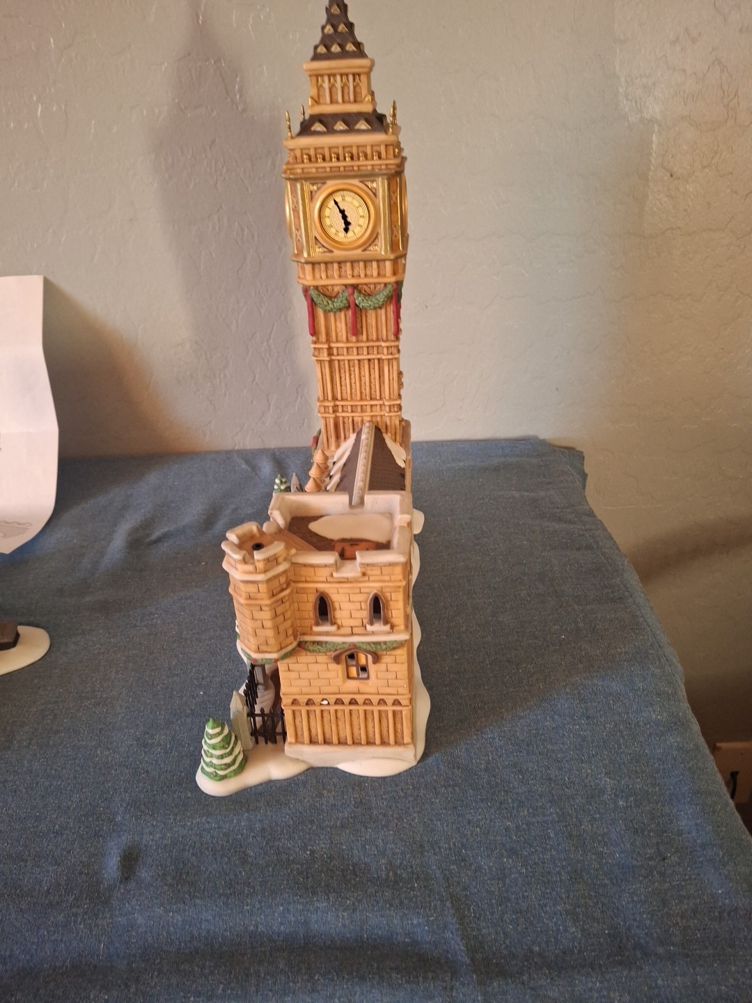 Department 56 Dickens Village Historical Landmark Christmas “Big Ben” Decor…