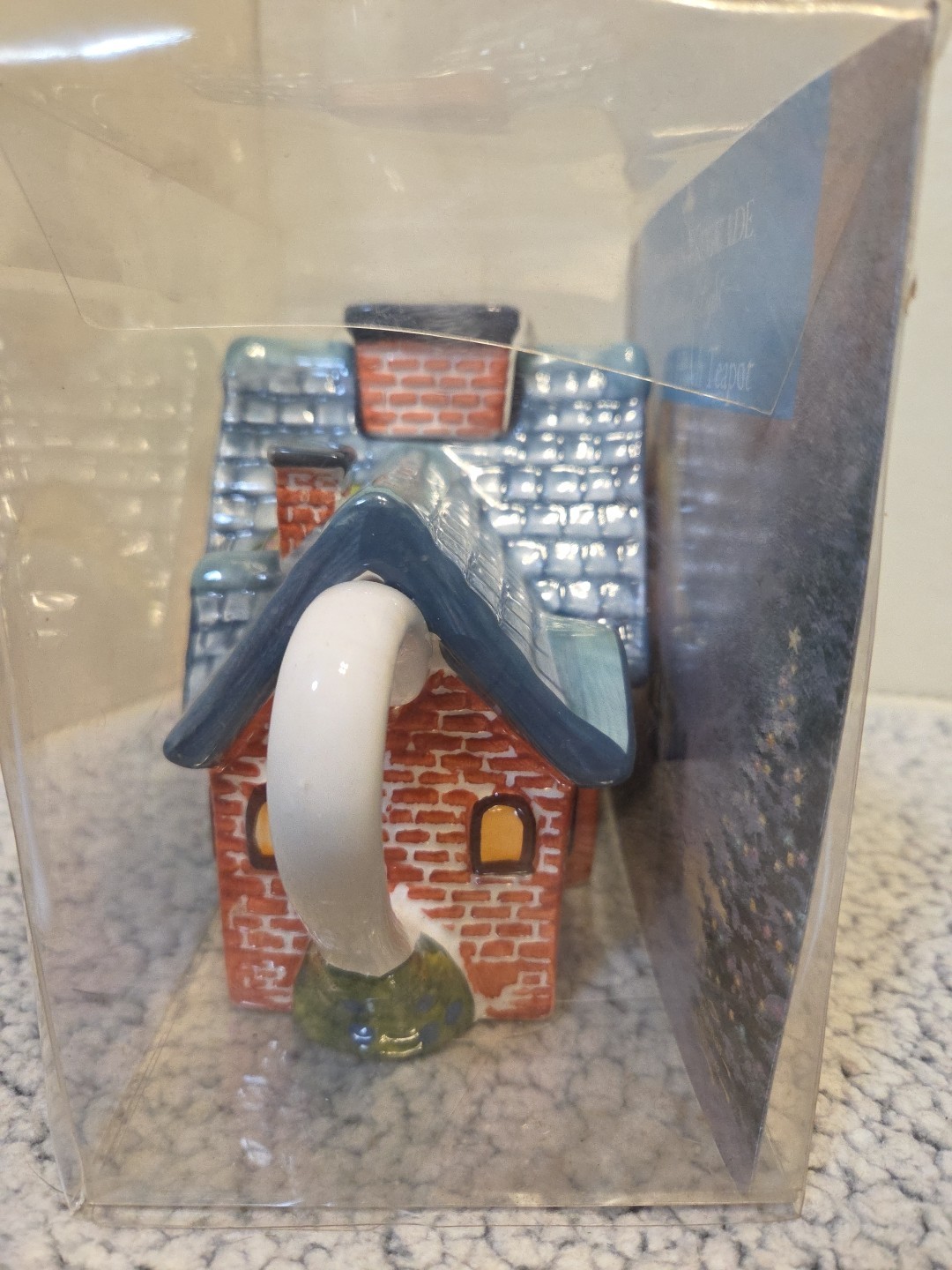 2006 Limited Edition Thomas Kinkade Stonehearth Hutch Teapot Painter Of Light