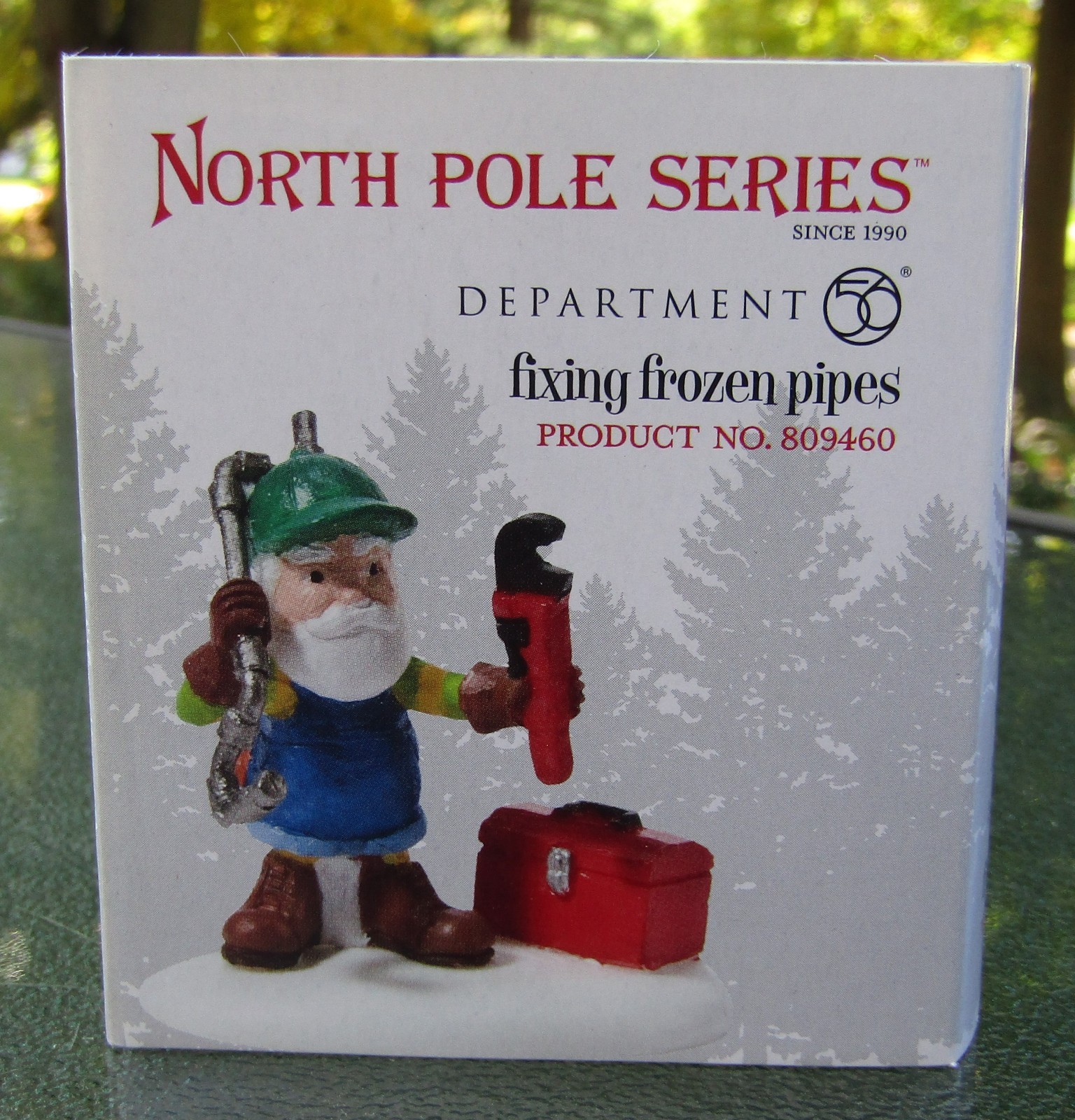 2010 Department 56 North Pole Series #809460 FIXING FROZEN PIPES Retired UNUSED