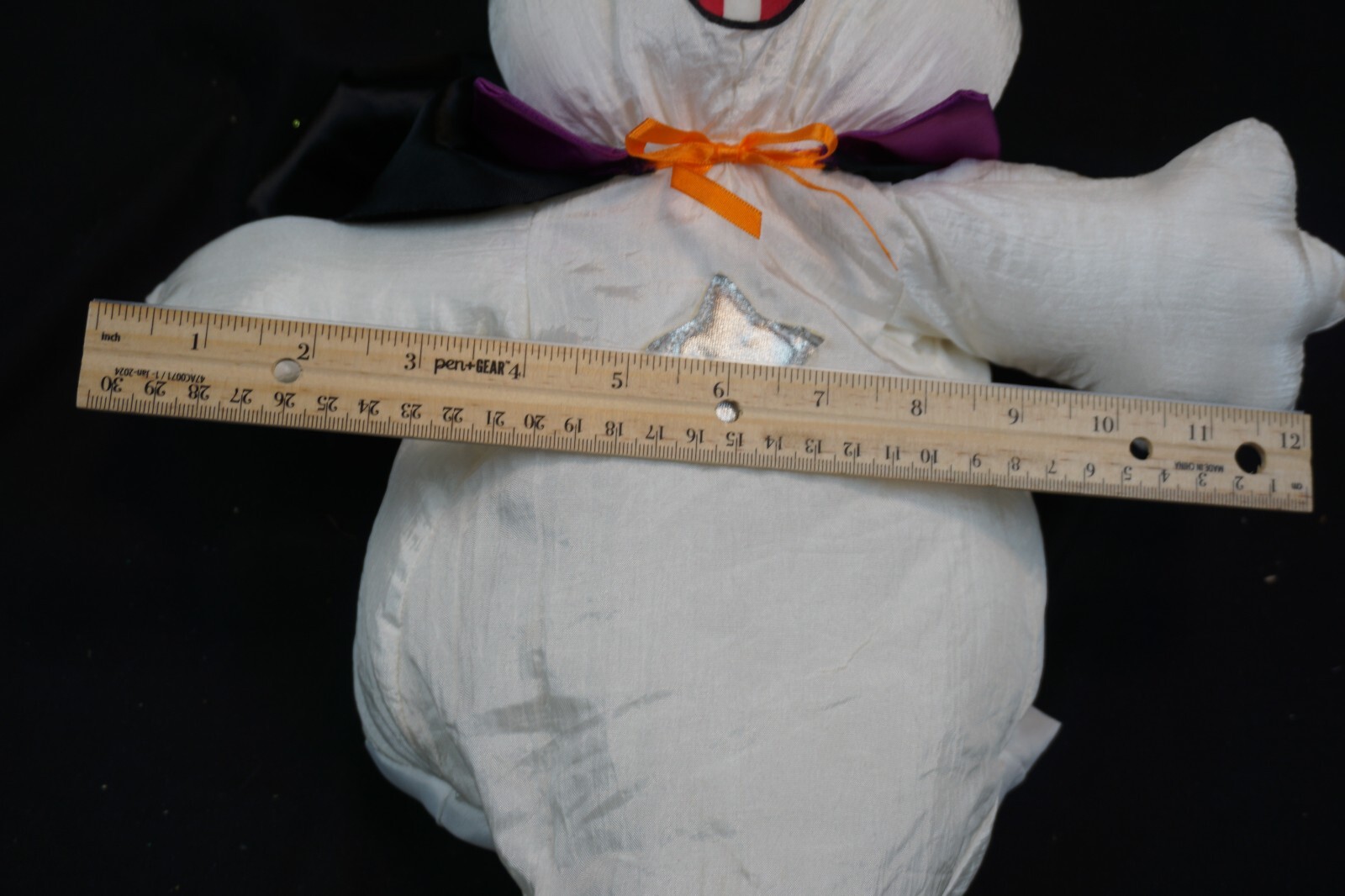 Adorable Spooky Hollow Hanging Ghost Nylon Stuffed 11in