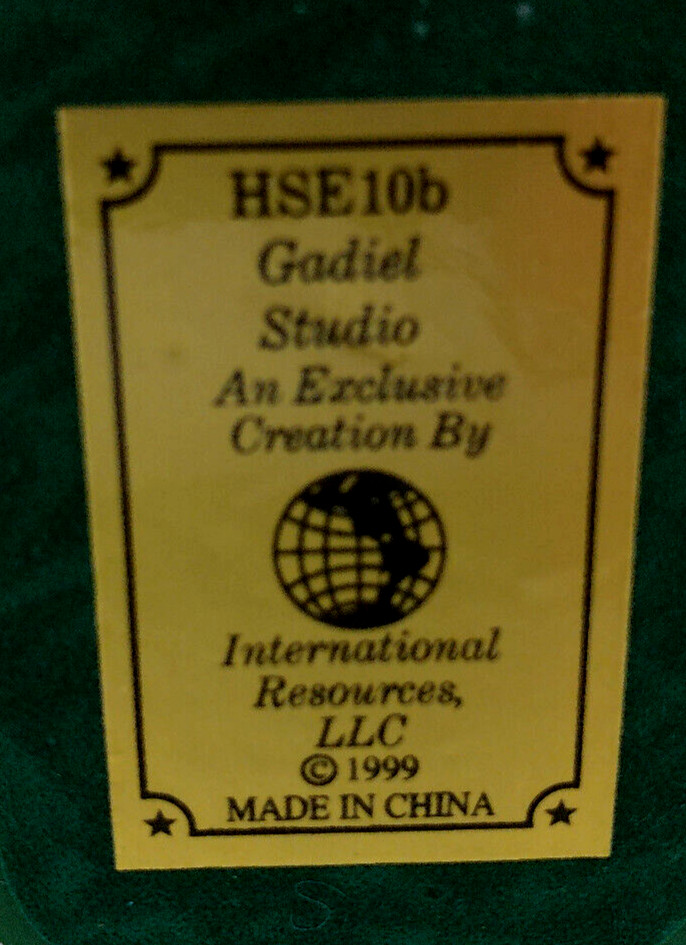 Vtg LIberty Falls HSE10b Gadiel Studio 1999 International Resourcing Inc