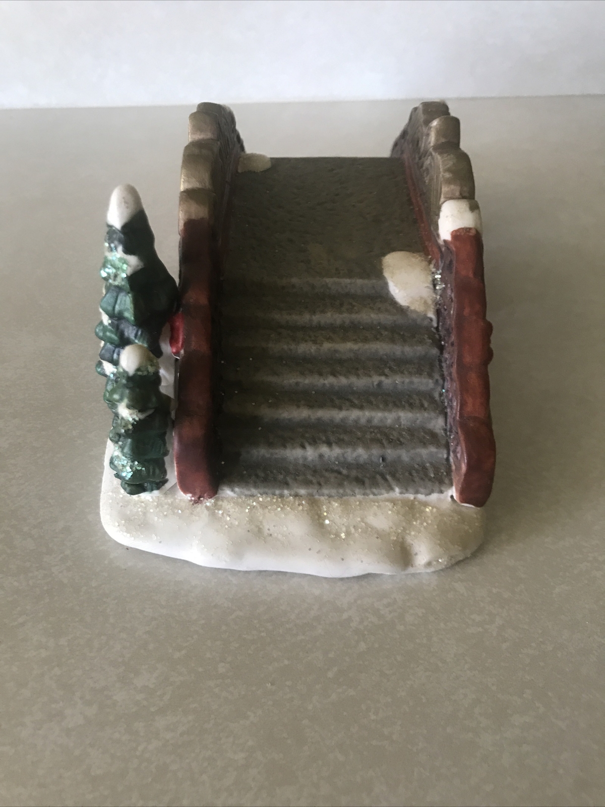 Winter Valley Villages Porcelain Stepped Bridge Accessory