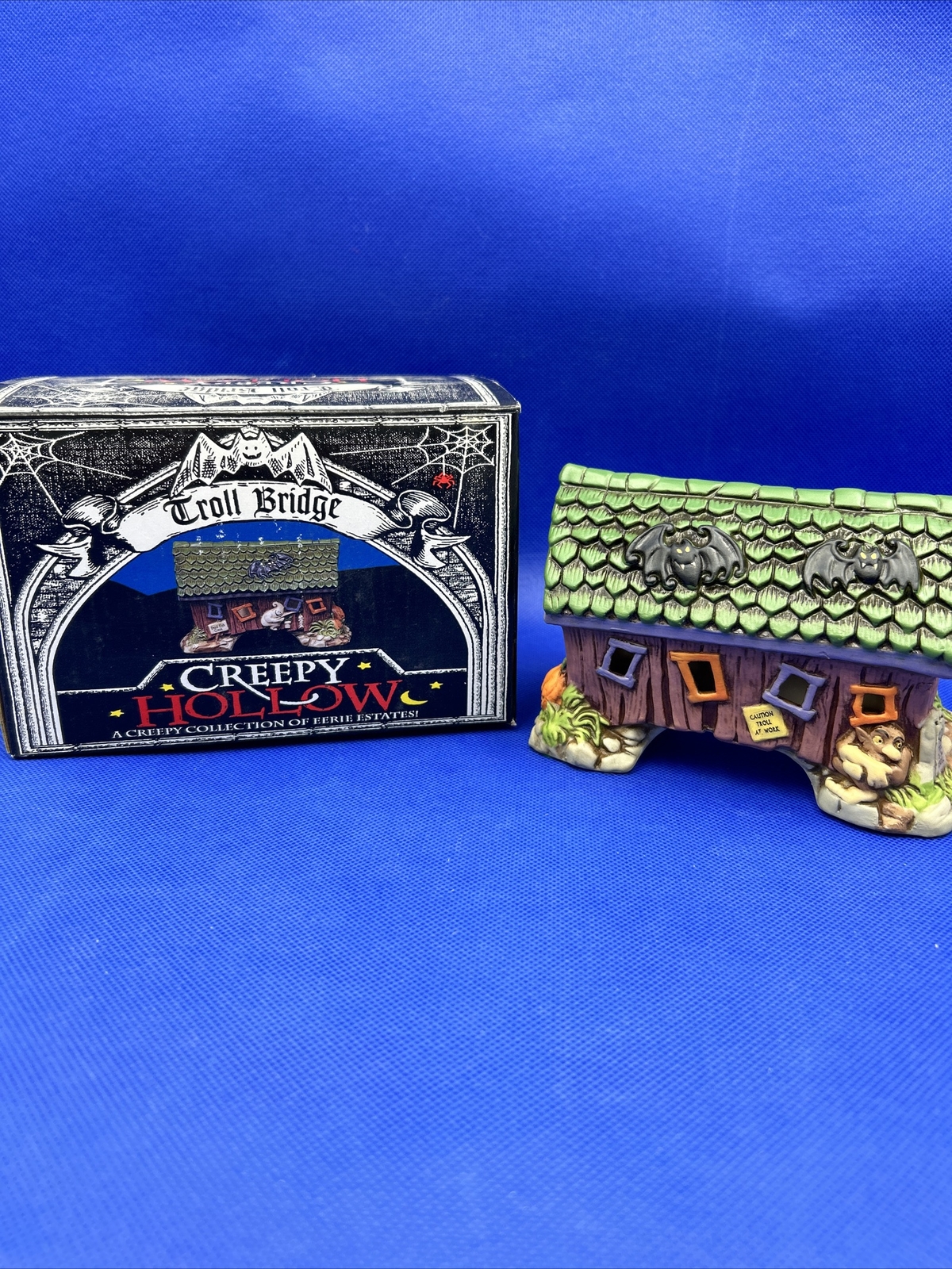 Midwest Of Cannon Falls Creepy Hollow Troll Bridge New in Box