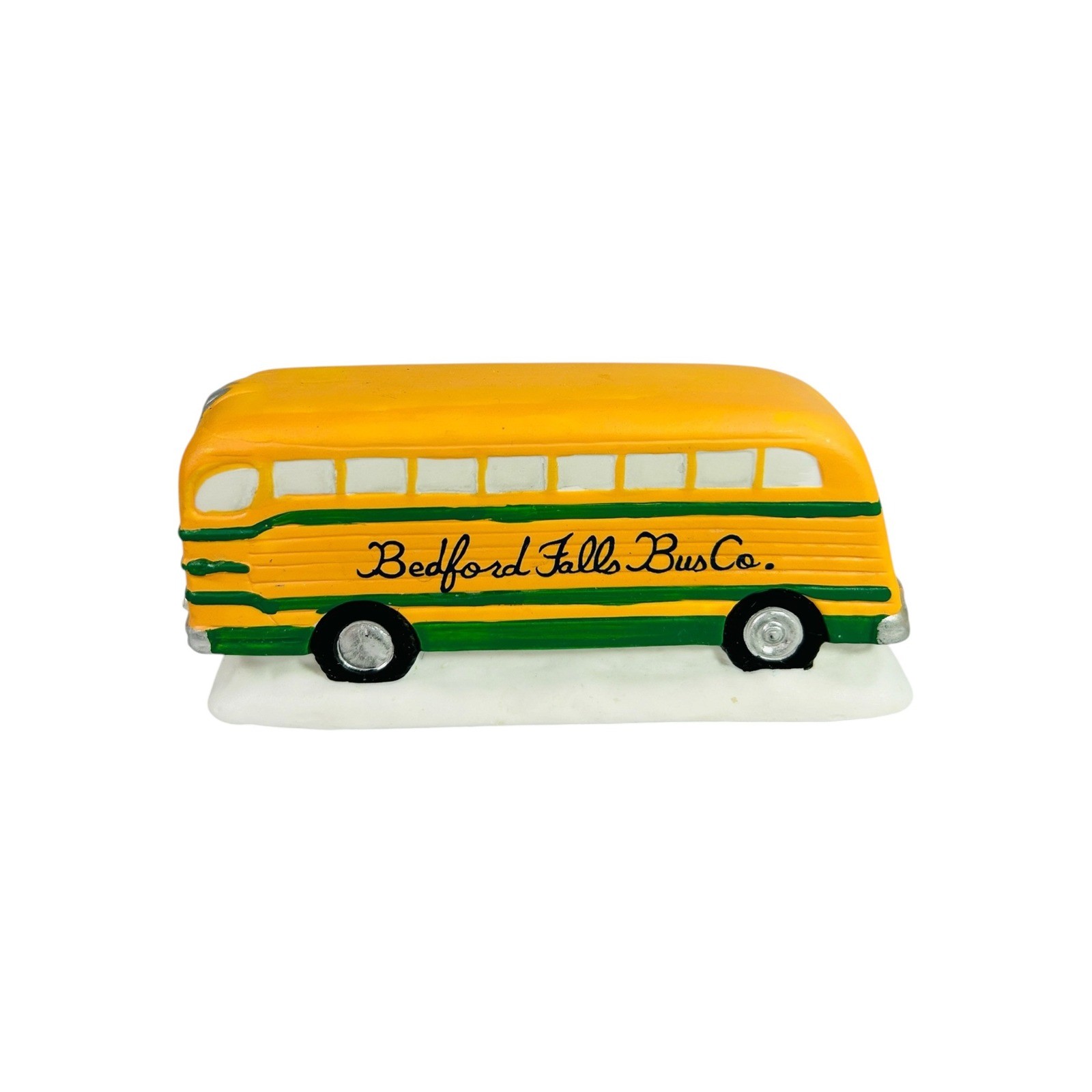 A Wonderful Holiday Bedford Falls School Bus It’s A Wonderful Life w/ Box 1994