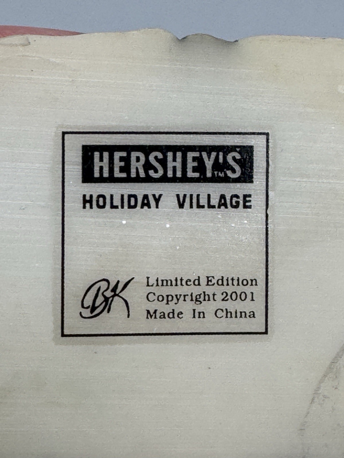 Hershey Chocolate Factory Village House Accessory Charity Baskets Figurine