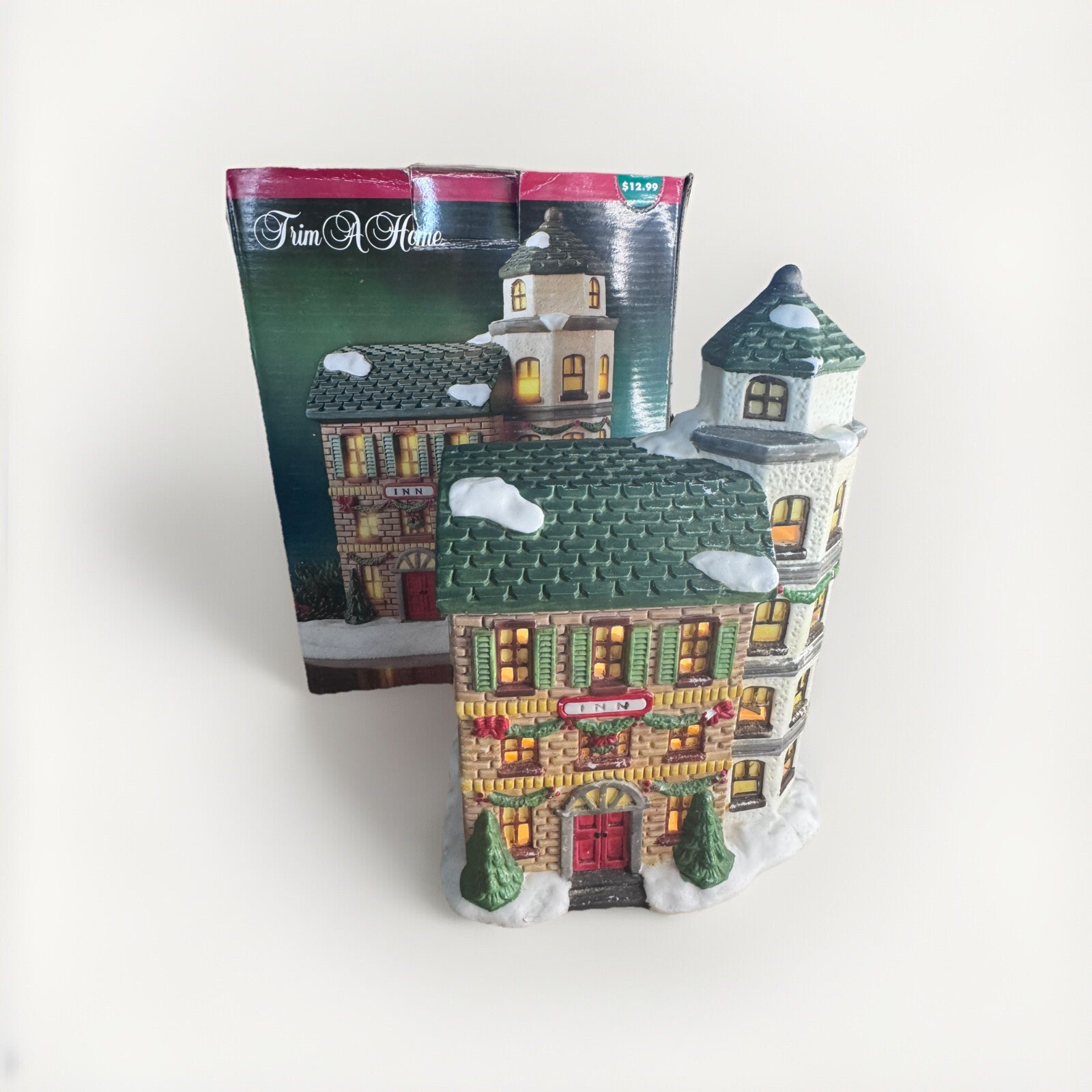 1995 Trim A Home Premium Holiday Town Memories Village INN