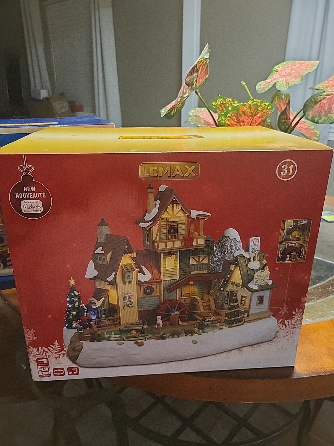 DEFECTIVE lemax The Rocky River Grist Mill Xmashouse2024 Michaels G3D