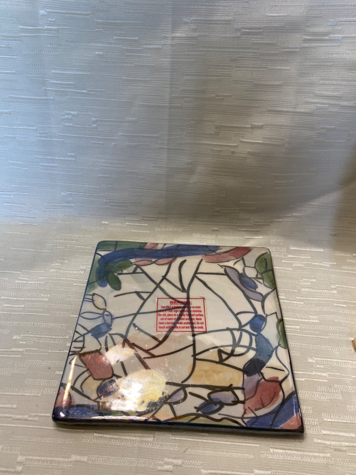 Blue Sky Clayworks Heather Goldminc Royal Collection Tea Light Angel House 12.75