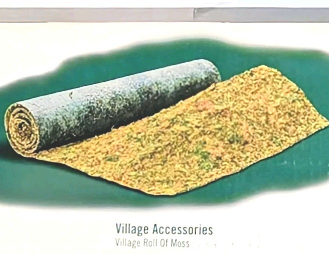 Dept 56 Roll of Moss Village Accessories Vtg #56.53052 Christmas Landscape Boxed