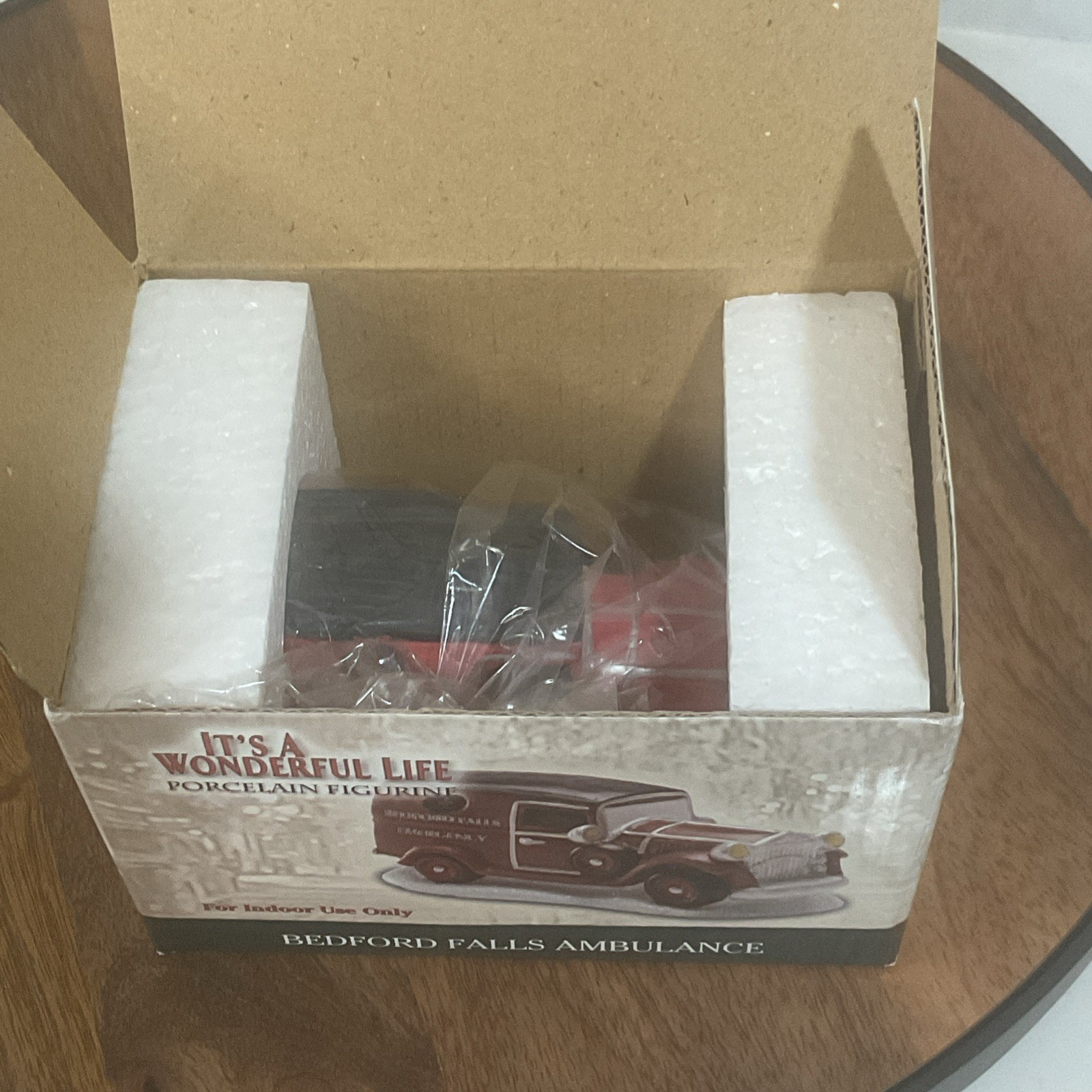 It’s A Wonderful Life Enesco 2006 Bedford Falls Ambulance NIB New George Bailey