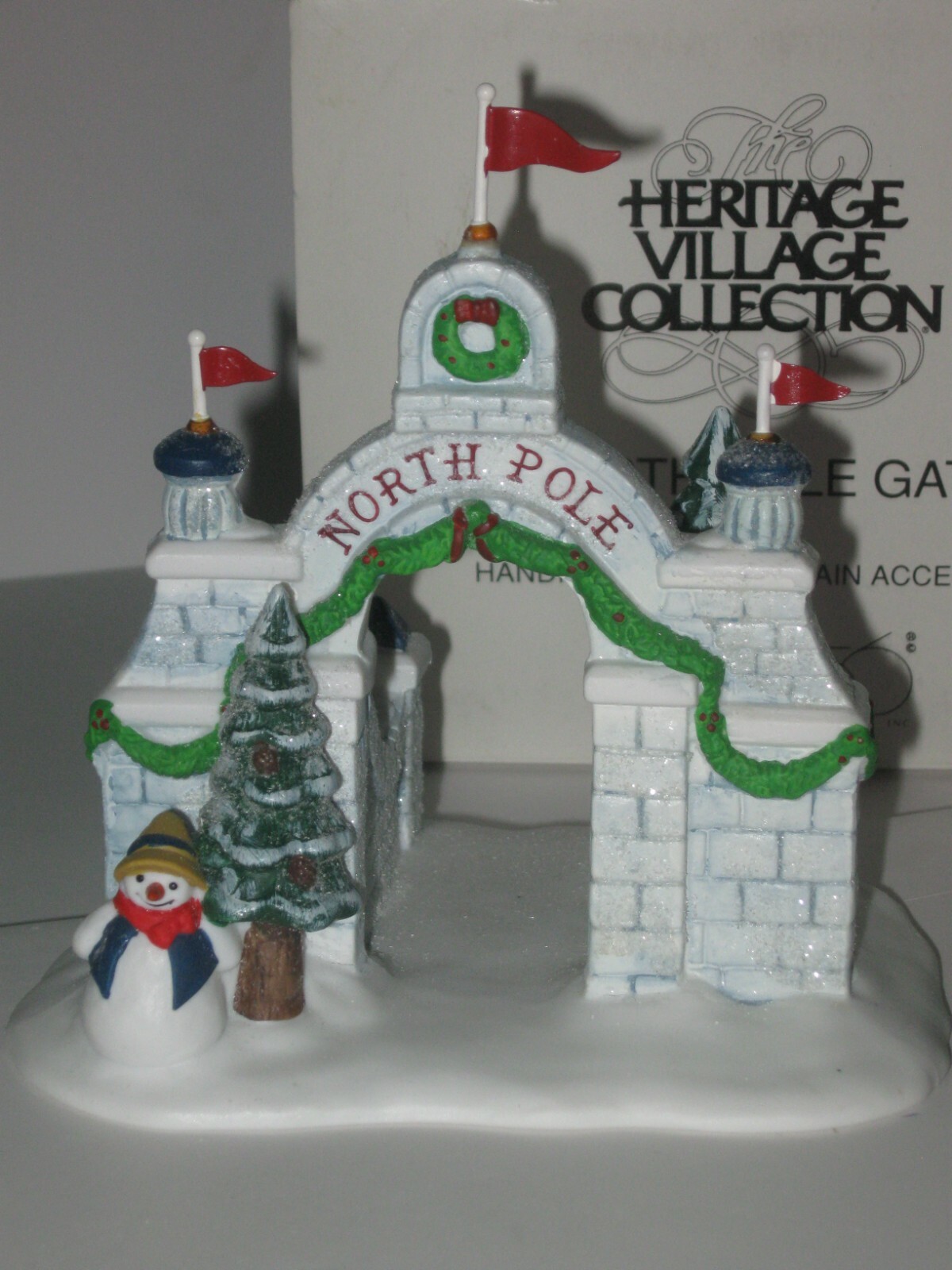 Department 56 Heritage Village North Pole Gate #5632-4