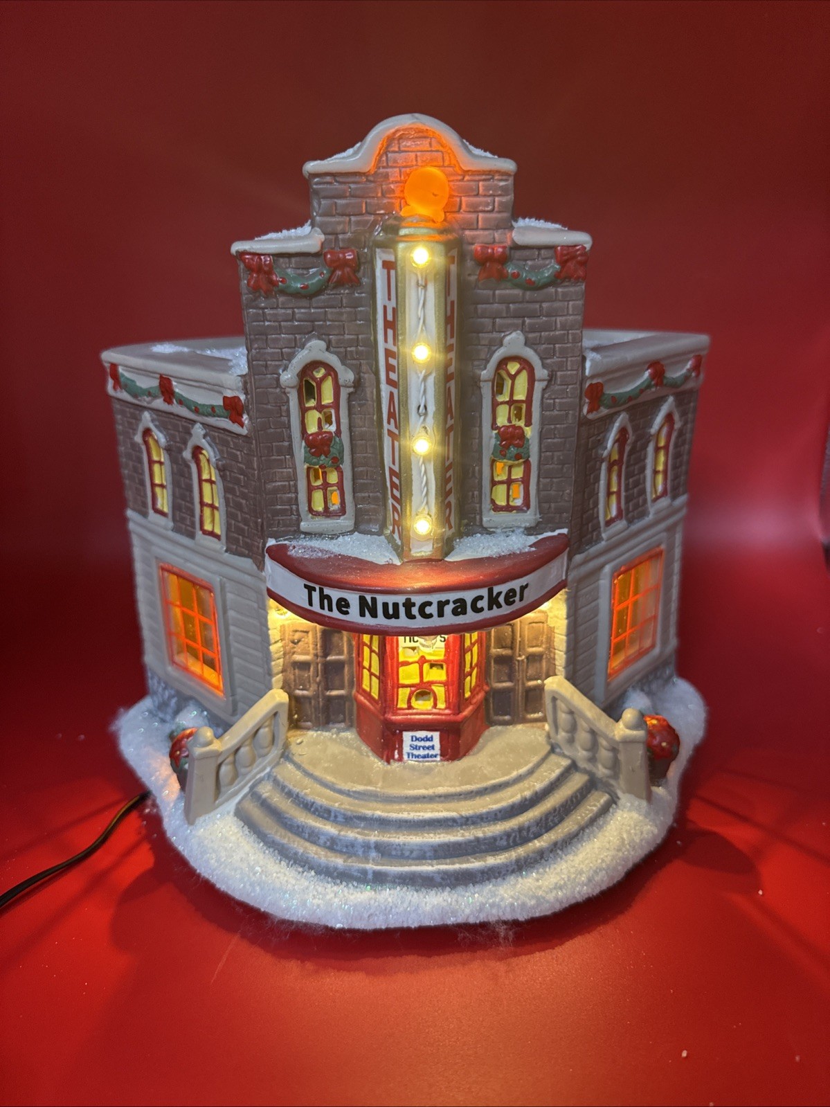 Carole Towne Collection Dodd Street Theater w/ LED Lights Christmas 2023