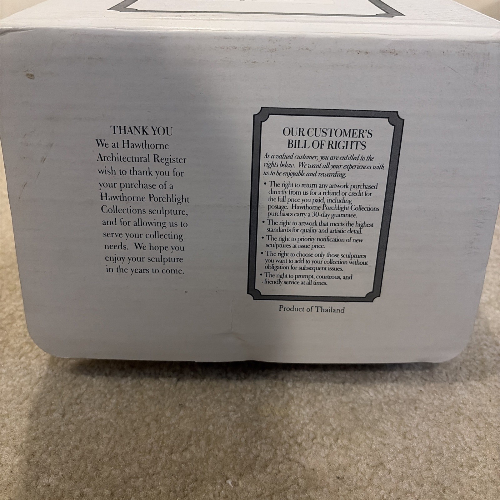 HAWTHORNE TARA Lighted 79421 GWTW Gone With The Wind 10281A