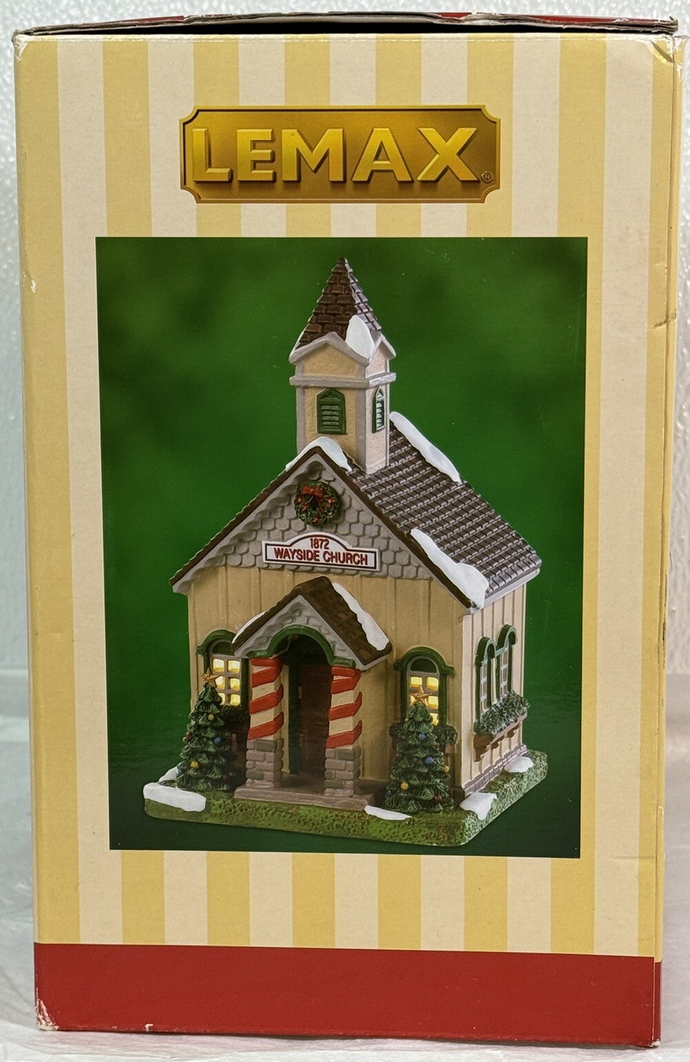 Lemax Wayside Church Porcelain Lighted Building