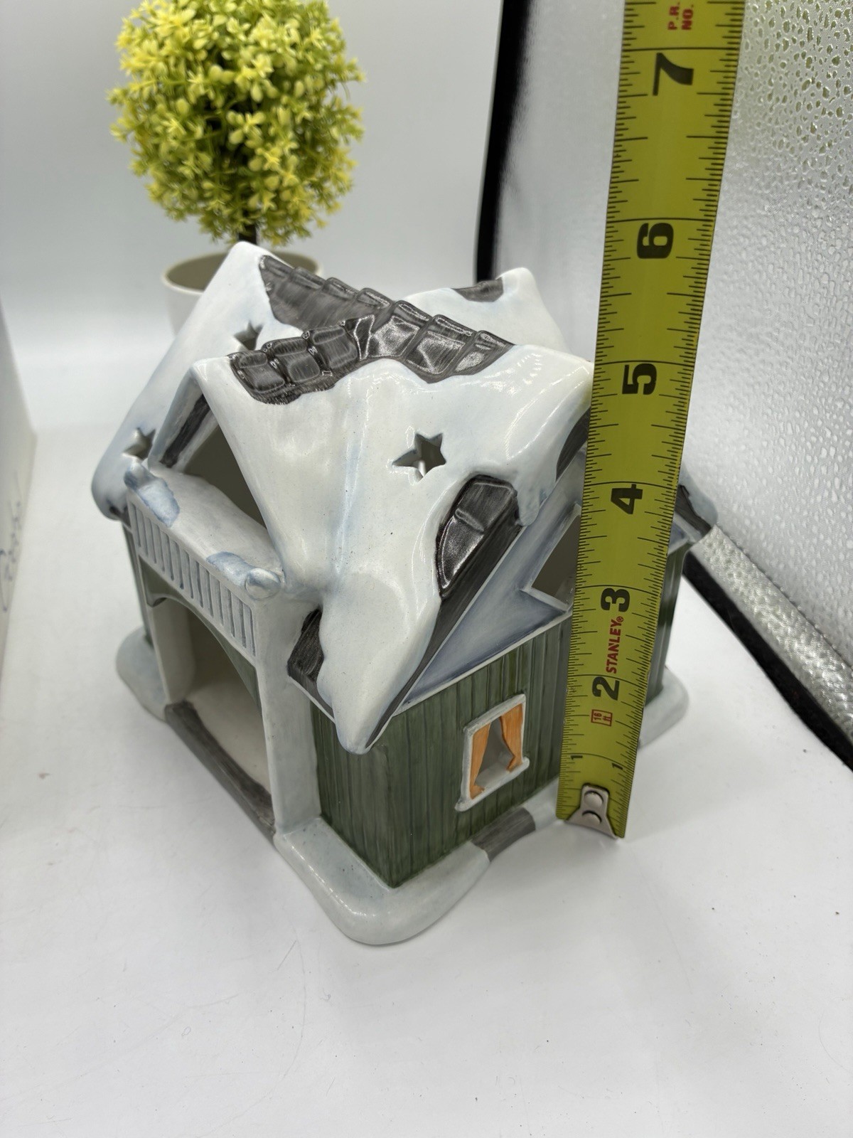 Goebel 726 Ride Into Christmas Nativity Hut Stable Luminary Western Germany IOB