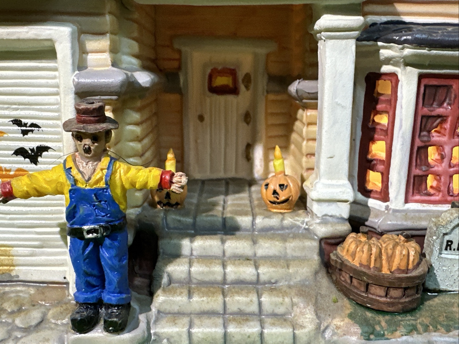 Lemax Spooky Town Halloween Village ~ THE FRANKLIN RESIDENCE ~ No Box