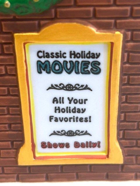 DEPT 56 “THE GRAND MOVIE THEATRE” 58870 Christmas In The City **New In Box**