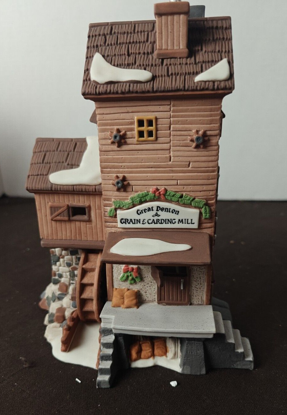Department 56 Dickens’ Heritage Village Series Great Denton Mill 5812-2 W/Box