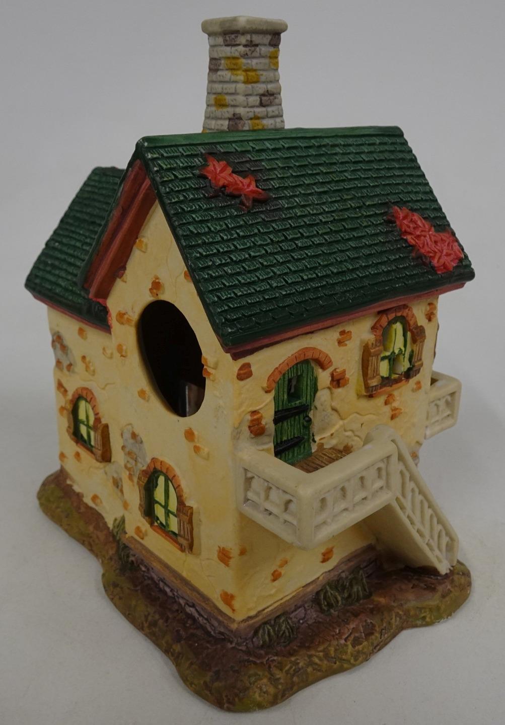 Holiday Village Ceramic Winter Christmas Autumn Fall Building Farmer’s Market 6″