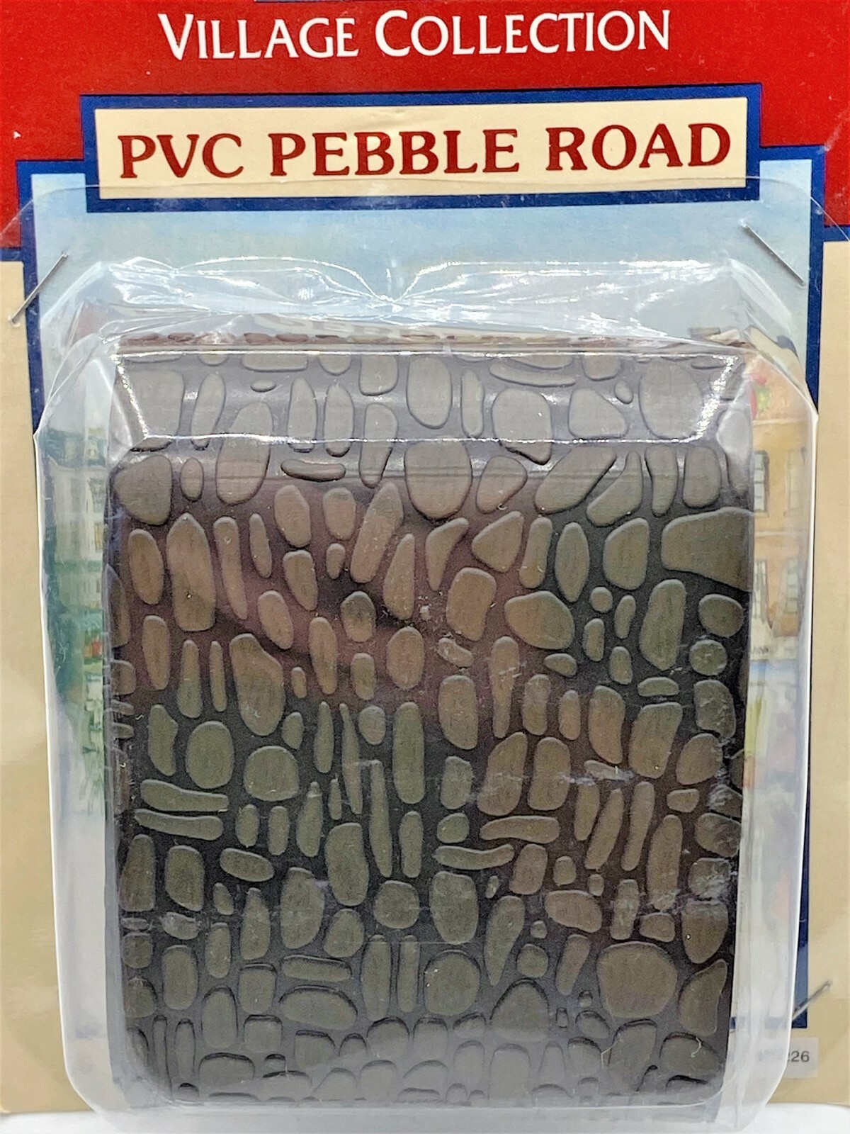 Lemax Village Collection PVC Pebble Road Diorama Train Holiday Scene Accessories